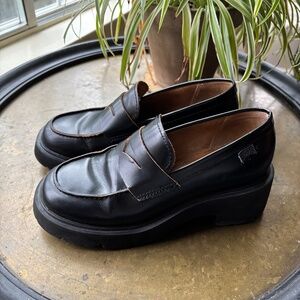 Black Camper Milah Loafers Size 36